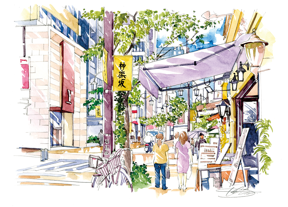 神楽坂 ～わせだ新宿百景～