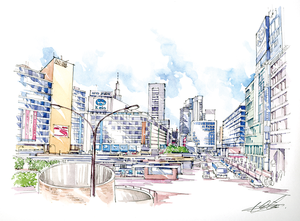 新宿西口 ～わせだ新宿百景～