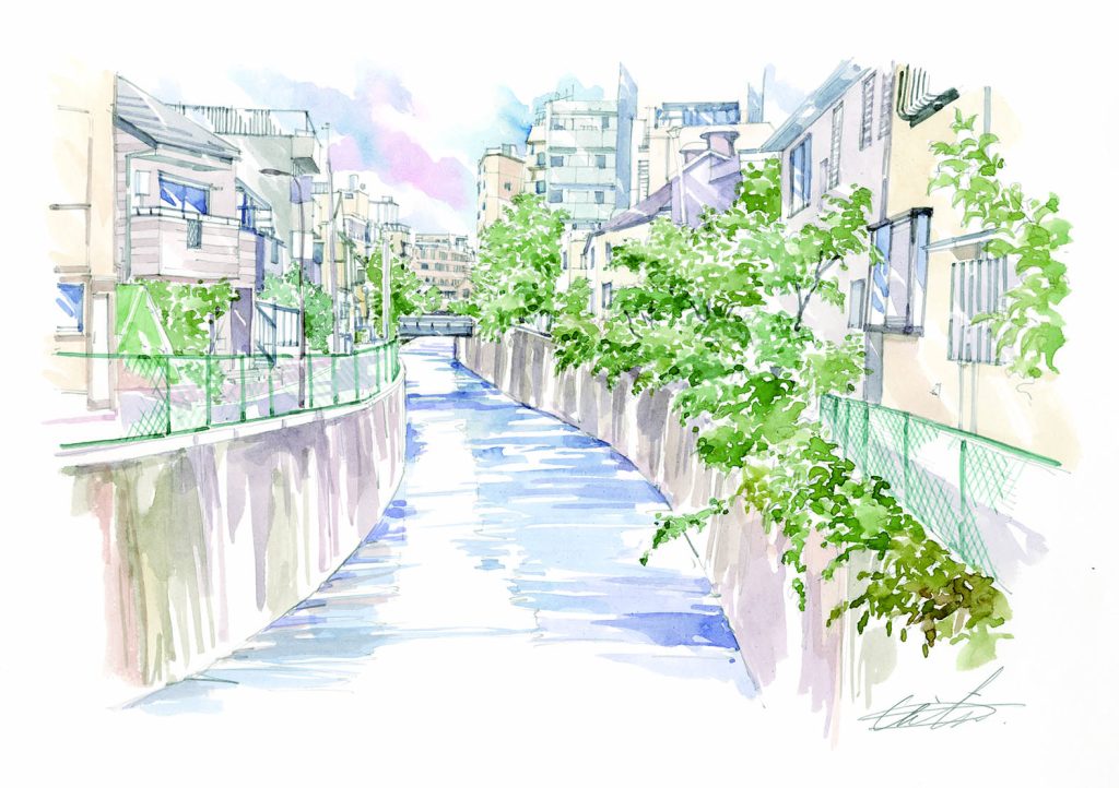 神田川 ～わせだ新宿百景～